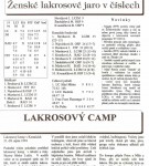 Lakrosový camp v Kounicích, 1994