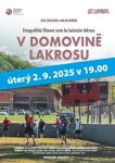 Pozvánka na promítání filmu V domovině lakrosu