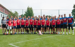 Juniorský Prague Cup zpestřila fotbalová reprezentace