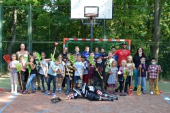 Lakros ve školách a první trénink LC Benešov