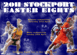 Pozvánka na Stockport Easter Eights turnaj
