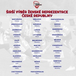 Dnes byl oznámen výběr širší ženské reprezentace