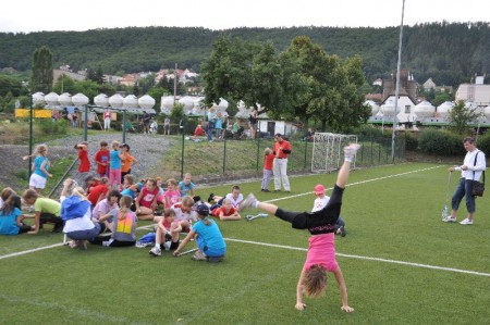Lakrosové odpoledne pro nejmladší lakrosačky, foto Veronika Brychcínová