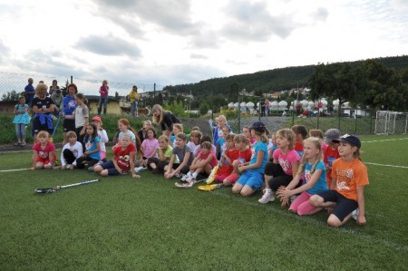 Lakrosové odpoledne pro nejmladší lakrosačky, foto Veronika Brychcínová