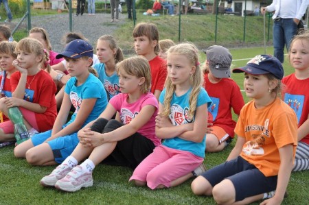 Lakrosové odpoledne pro nejmladší lakrosačky, foto Veronika Brychcínová