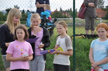 Lakrosové odpoledne pro nejmladší lakrosačky, foto Veronika Brychcínová