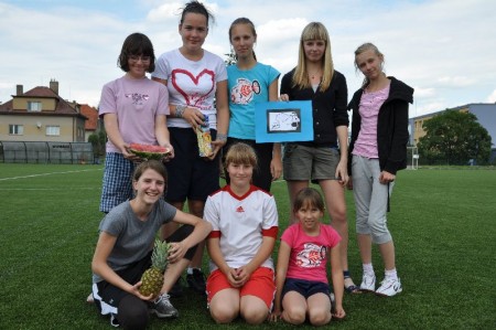 Lakrosové odpoledne pro nejmladší lakrosačky, foto Veronika Brychcínová