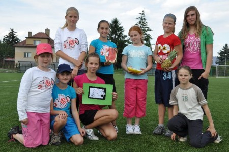 Lakrosové odpoledne pro nejmladší lakrosačky, foto Veronika Brychcínová